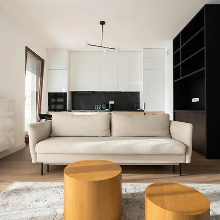 Mokotow Postepu Chic Apartment Варшава Екстер'єр фото