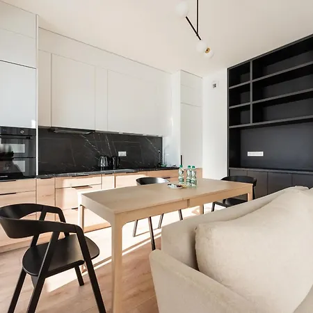 Mokotow Postepu Chic Apartment Варшава Екстер'єр фото