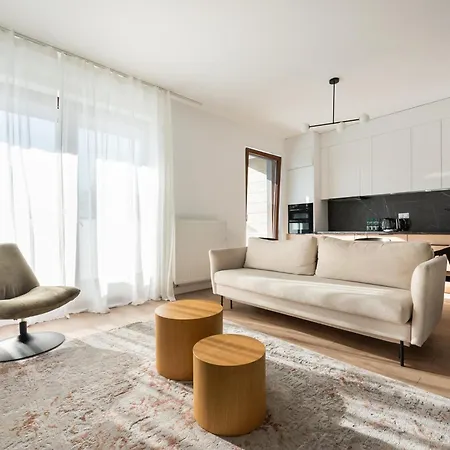Mokotow Postepu Chic Apartment Варшава Екстер'єр фото