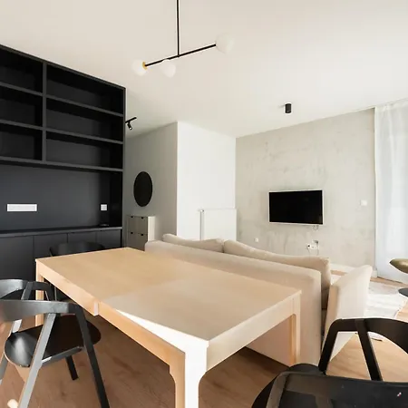 Mokotow Postepu Chic Apartment Варшава Екстер'єр фото