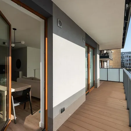Mokotow Postepu Chic Apartment Варшава Екстер'єр фото